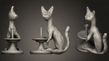 3D model Kitten And Fountain (STL)